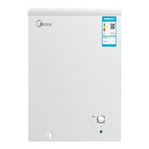 ���ڲ��������ģ�Midea��չʾ�� ���ñ���������ѩ�����й�����䶳 �����������С�ͱ����䶳�� 100LС����͸������ MS-100LGE