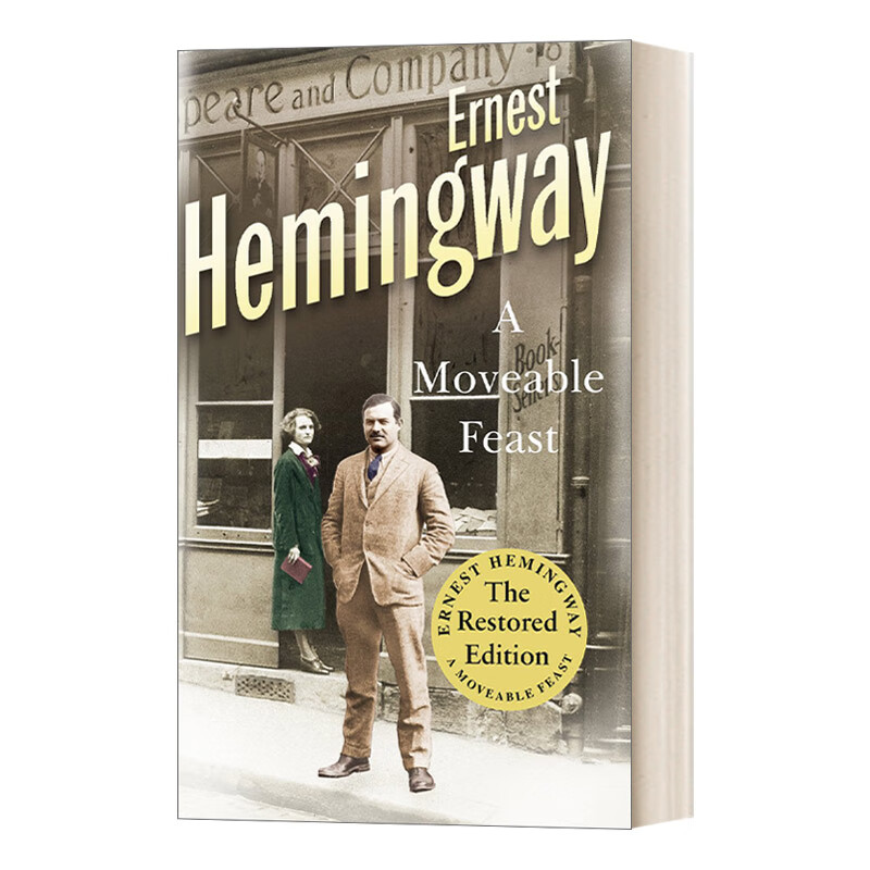 进口原版 a moveable feast restored edition 流动的盛宴 修复版 含