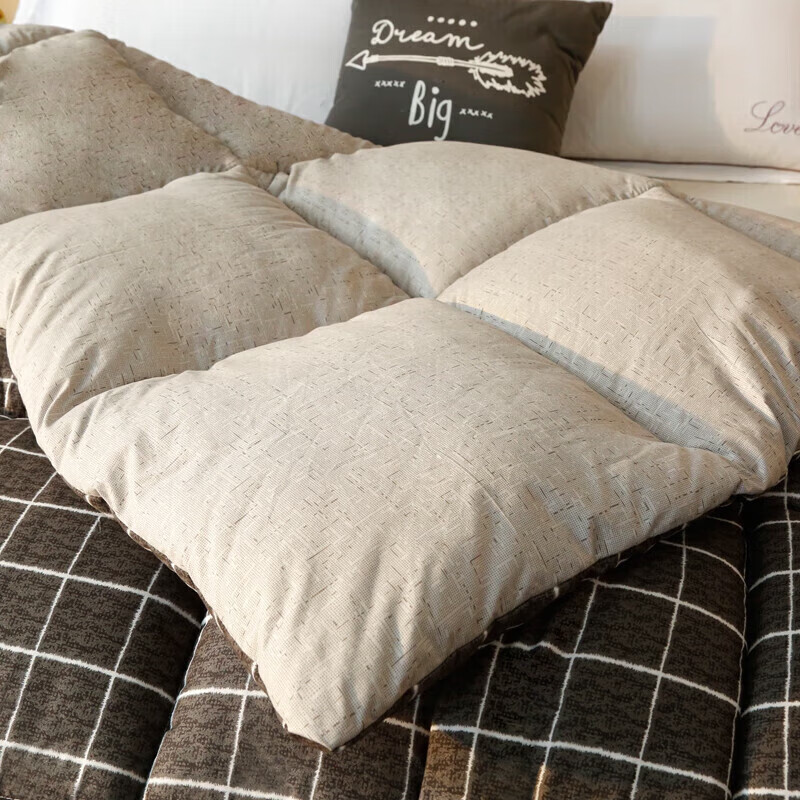 无印良品秋冬被子开学被单双人 羽丝棉被芯加厚被学生宿舍四季被子 慕尼黑 150*200cm(单人秋冬被约4斤)