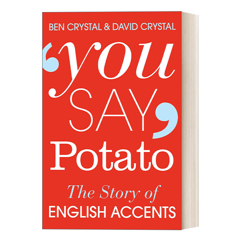 进口原版 you say potato 你说土豆 英语口音的故事 英文版 英语原版