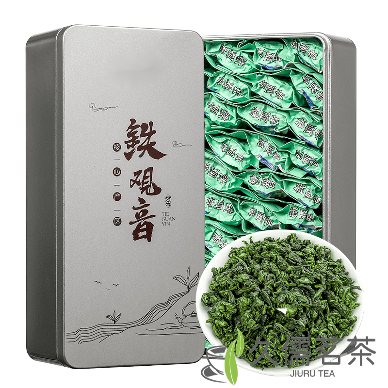 秋博源铁观音2024一级茶叶1725正味兰花香浓香型500g 500g