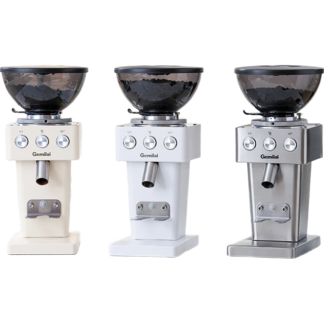 格米萊（GEMILAI）【國家補(bǔ)貼15%】電動咖啡磨豆機(jī)意式咖啡豆研磨機(jī)磨粉機(jī)家用商用 不銹鋼G9015AA