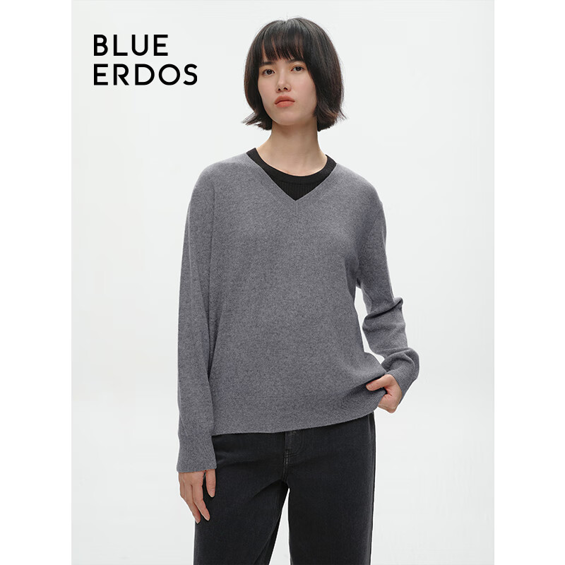 ���ڲ�����BLUE ERDOS������Ů100%ɽ�����ﶬ��ٴ��������ë������ V-���һ� 165/84A/M