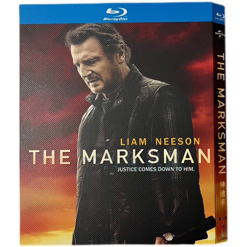 连姆尼森电影 神枪手(2021)bd蓝光碟片 高清盒装英语中字