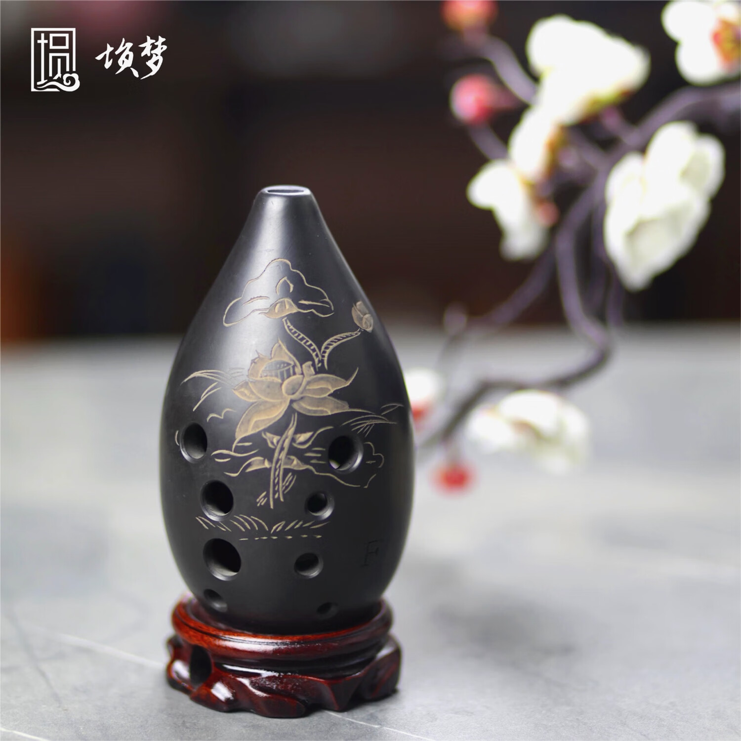 秋易水埙梦满口埙初学者古埙入门专业练习十孔吹奏乐器埙 f调