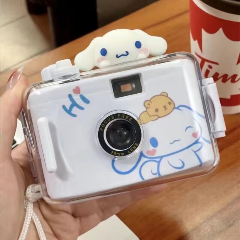 迪士尼(disney)拍立得相机送女孩生日礼物的胶卷相机复古胶片学生入门