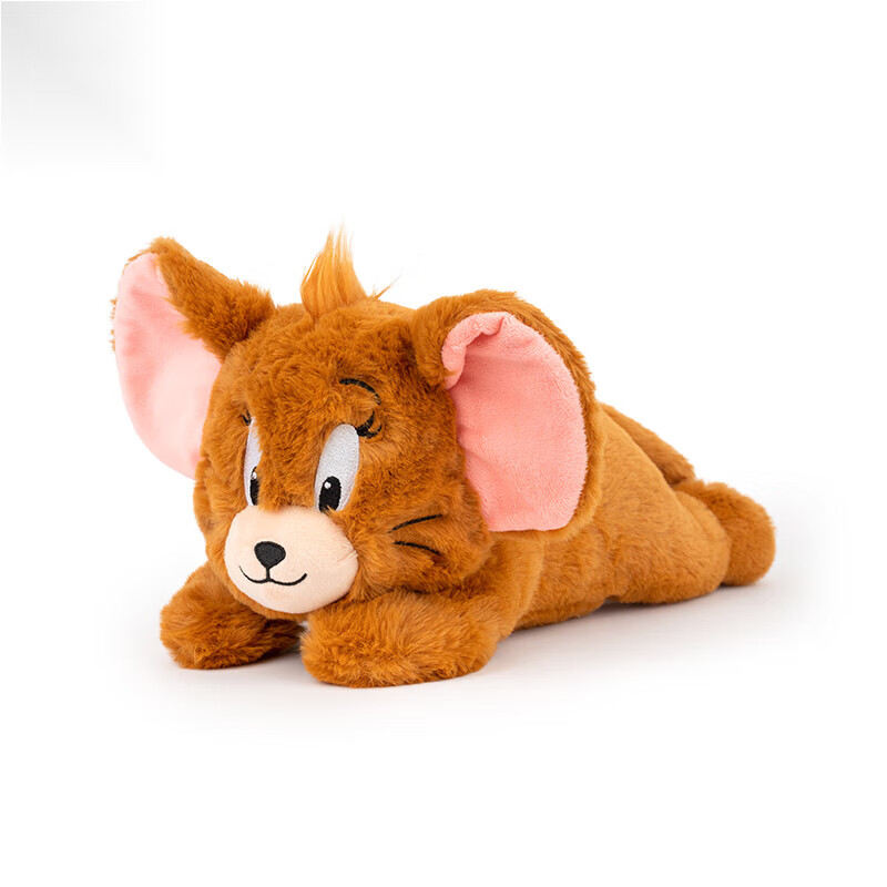 猫和老鼠毛绒玩具可爱抱睡汤姆猫抱枕杰瑞鼠公仔玩偶生日礼物 杰利鼠