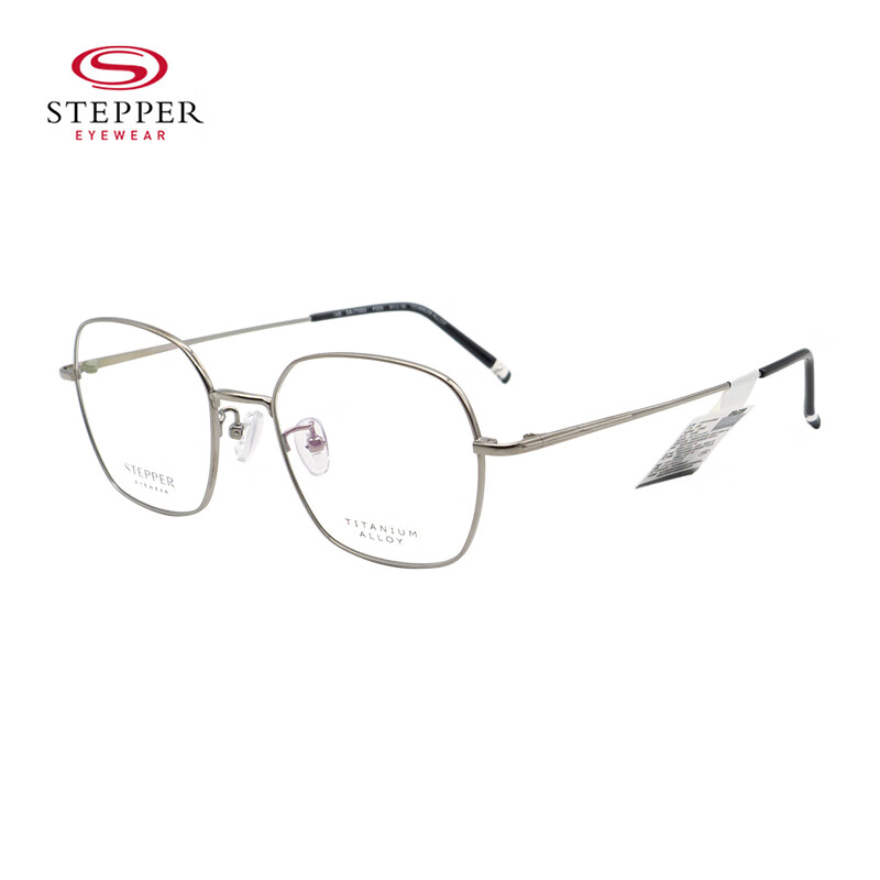 思柏(stepper)眼镜框男女款全框钛材质时尚远近视眼镜架sa-71003-f029