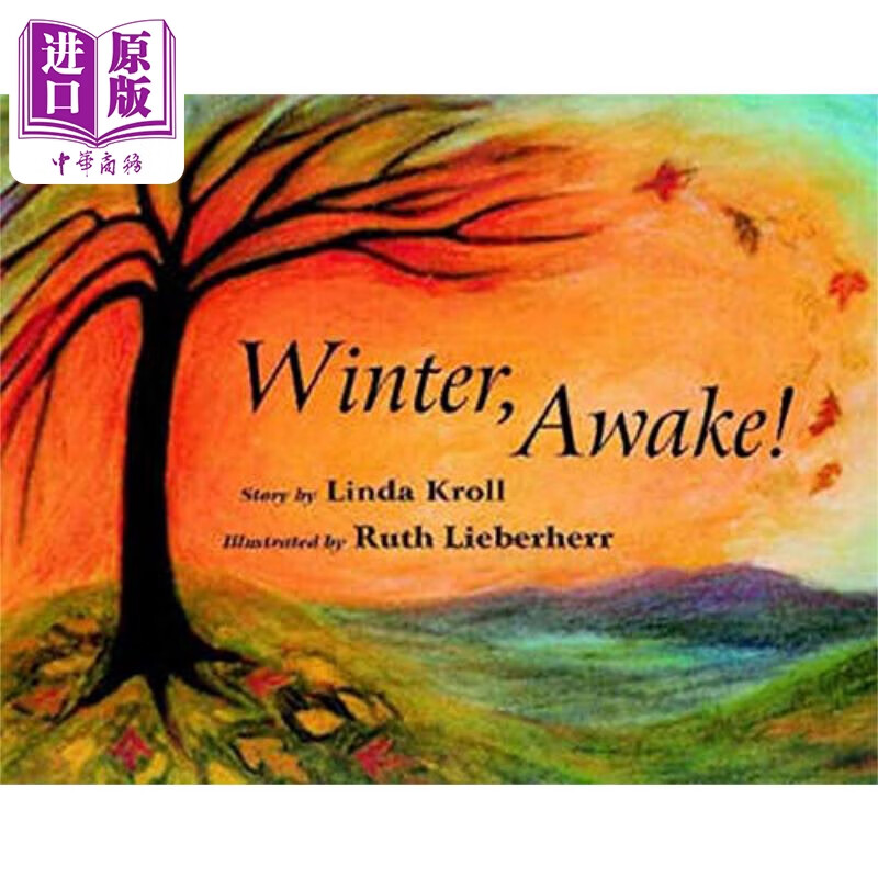 winter awake 冬天醒一醒 英文原版儿童精品绘本 动物故事 3到6岁
