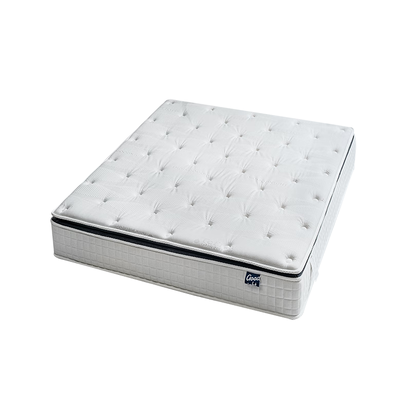 晚安（goodnight）天然環(huán)保乳膠墊 獨(dú)立靜音彈簧床墊針織面料臥室雙人床墊WGD72 WGD72 1.5米*2米