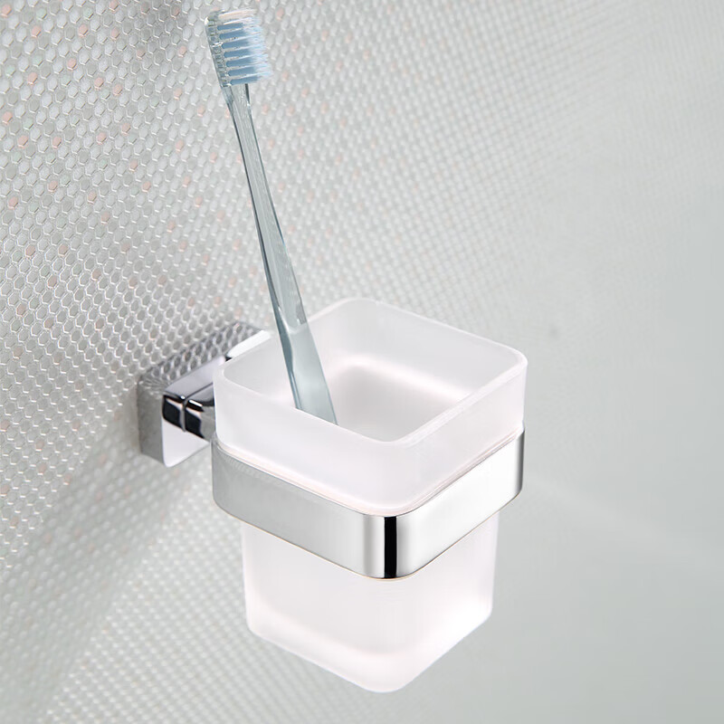 科勒(kohler)漱口杯架 全铜 g系列卫生间杯架 单杯免打孔浴室挂件