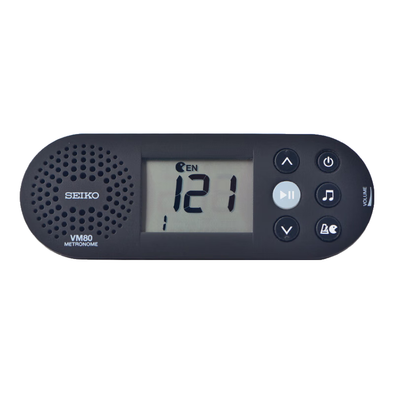 SEIKO日本精工電子人聲節(jié)拍器鋼琴吉他樂器配件考級(jí)通用調(diào)音VM80B