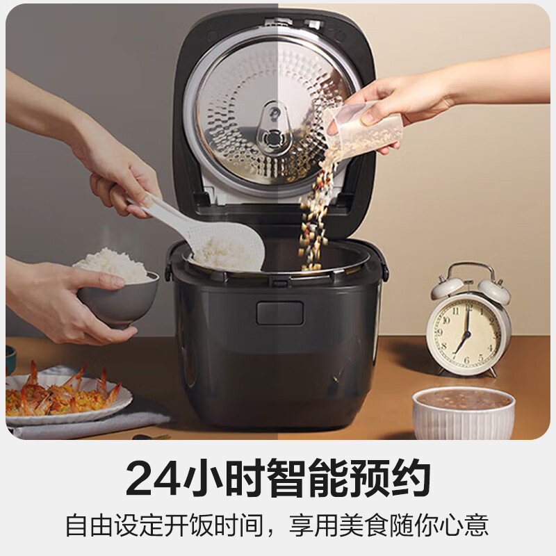 松下电饭煲ih加热系列多功能电饭锅3-4升 家用3-4-5人日本智能电饭煲一级能效 【IH电磁加热】 4L 寓颜系列SR-L15H8