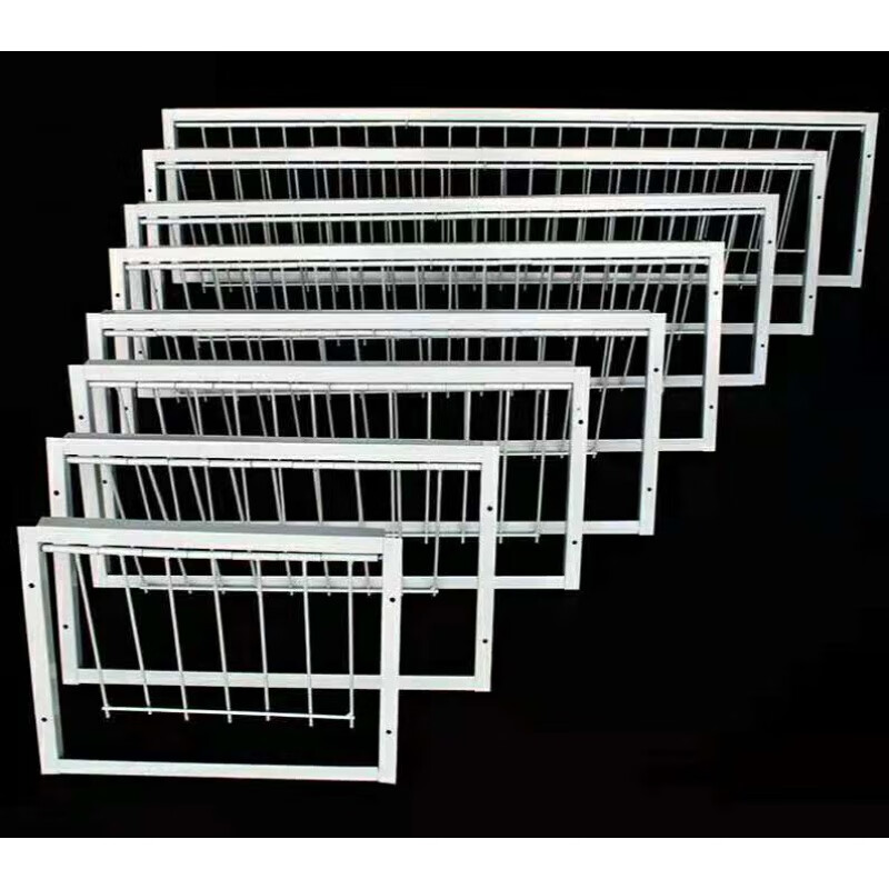 clcey鸽子用品用具鸽子撞门铁活门不锈钢活络门帘子门信鸽进笼口进门