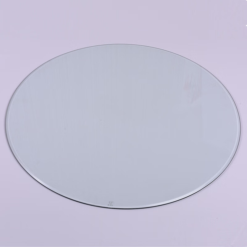 防爆钢化玻璃圆桌面圆形台面玻璃面茶几家用透明大圆桌餐台面定制