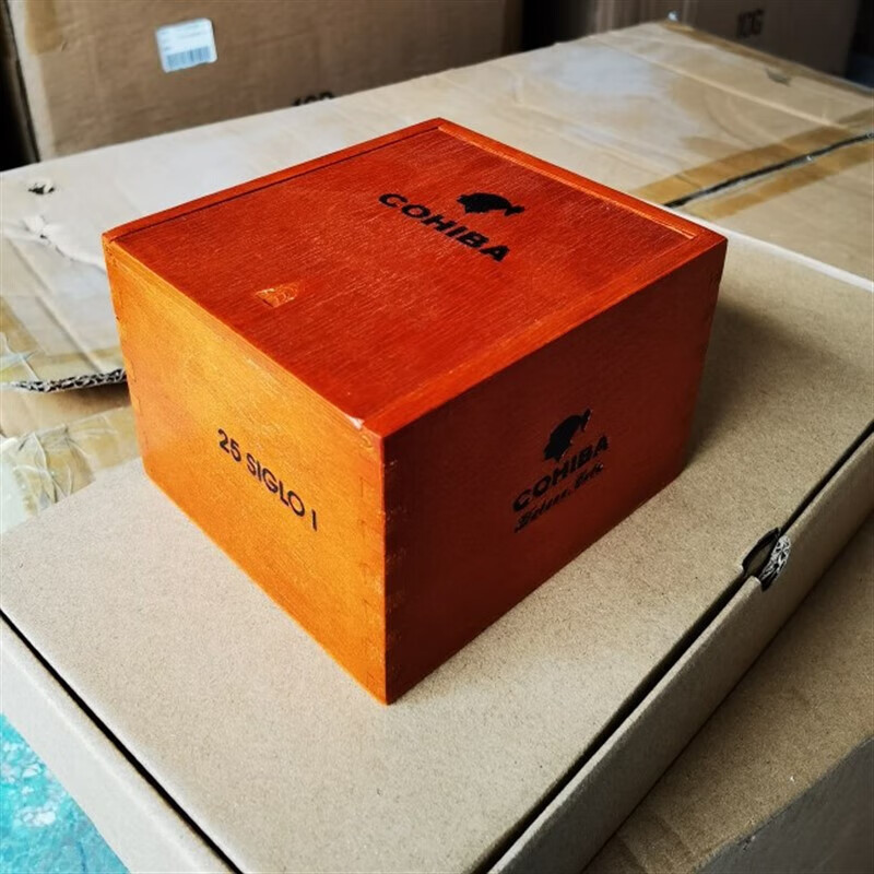 高希霸(cohiba)欢迎咨询古巴雪茄盒木盒世纪系列包装盒25支烟进口实木
