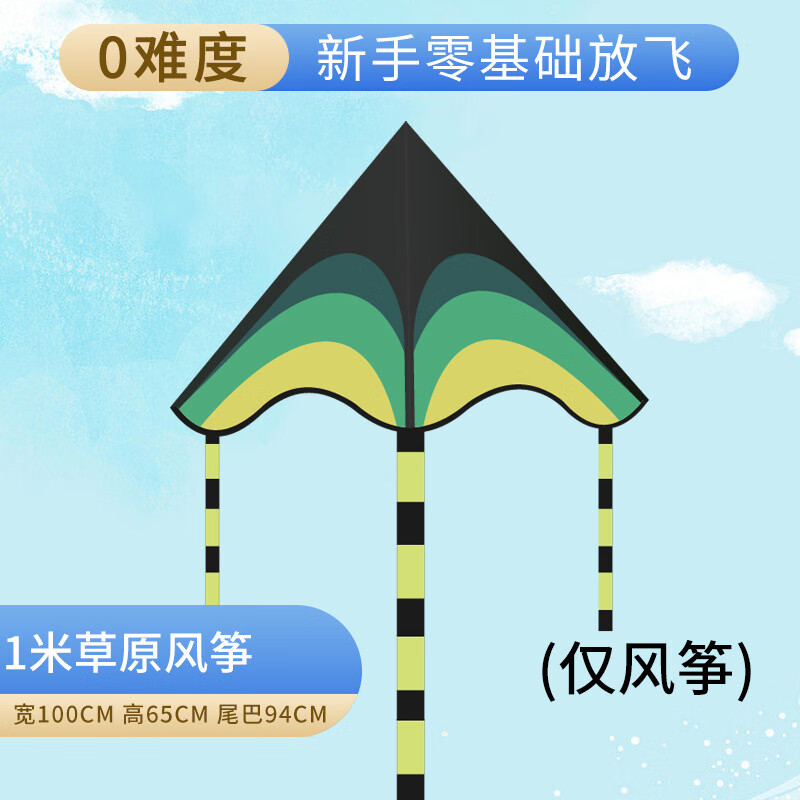 薇欧漫风筝大型成人特大5米网红草坪风筝专业草原风筝成人微风易飞