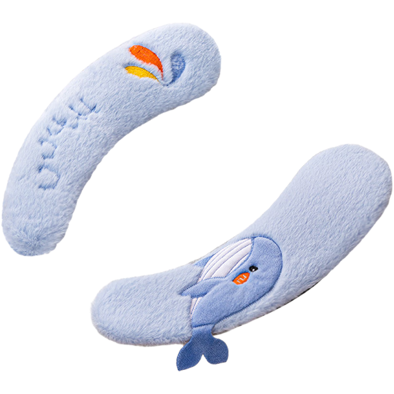 侑家良品 加厚马桶垫坐垫冬季粘扣式坐便垫保暖马桶圈垫贴 蓝色鲸鱼