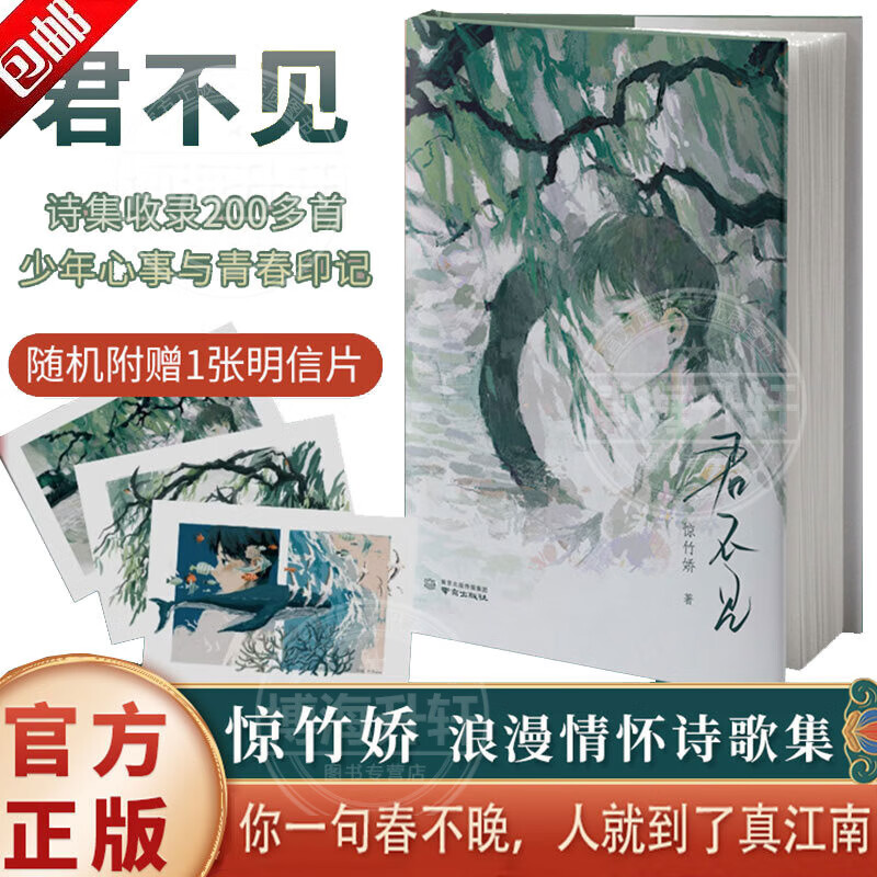 官方正版 惊竹娇著 海浪将我拥起 韩仕梅美文励志文案青春诗集给年轻女孩的勇气之书现代诗歌随笔长短句少年意气与浪漫情怀现当代文学书籍 君不见