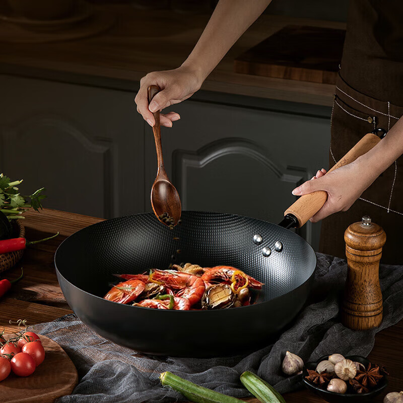 ������MAXCOOK�������������� ����ճ���˹� ����������ʽ������ȼ�����¯ 32cm һ�������ճMCC3799