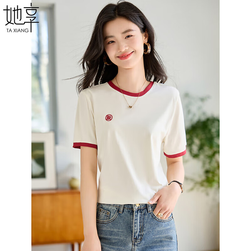 ��������T��ŮԲ�츣�ִ���Ůʿ���¹����Լ�ٴ�����Ů T143T1385 ��ɫ M