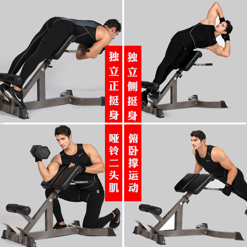 驰尚罗马椅罗马凳家用健身器材腹肌椅腰肌训练器罗马凳山羊挺腰器商用