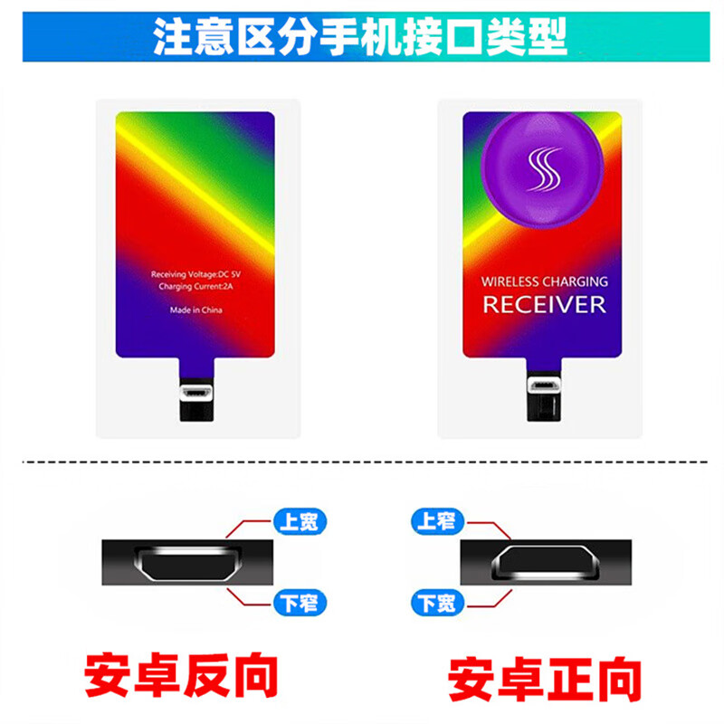 欧华远【10W接收端】2A无线充电快充接收模块手机等电子产品改装内置DIYType-C 接收器（5V2A)