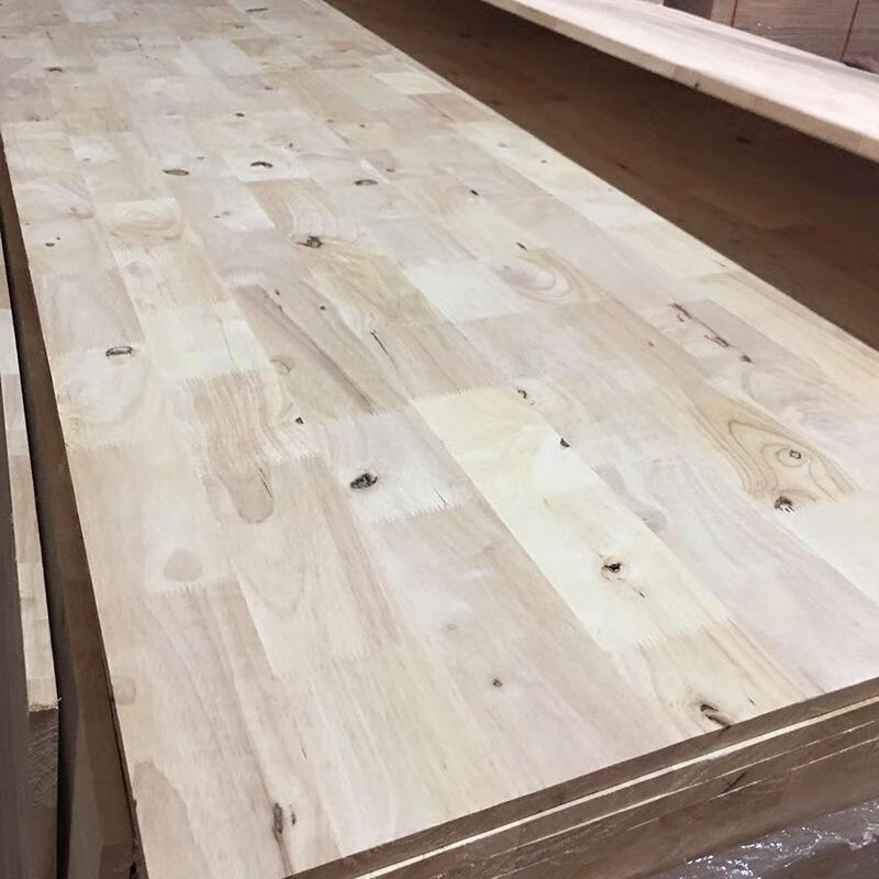 甜苗苗橡膠木指板接拼接集成材CC雙結巴板貼皮板材家具可復合門框材 厚8mm*長2440mm*寬1220mm/CC雙面