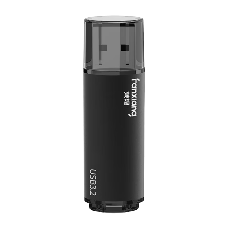 FANXIANG 梵想 F302 USB3.2 U盘 黑色 64GB USB-A