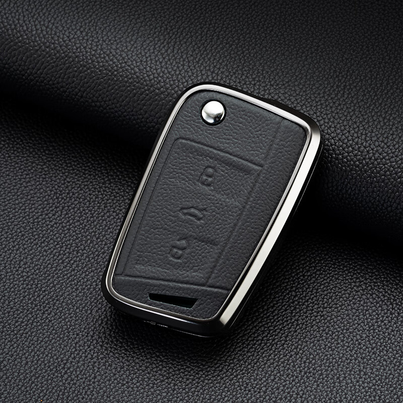 馨悠洁适用2024款大众polo汽车钥匙套24壳2024扣皮男女士专用高端