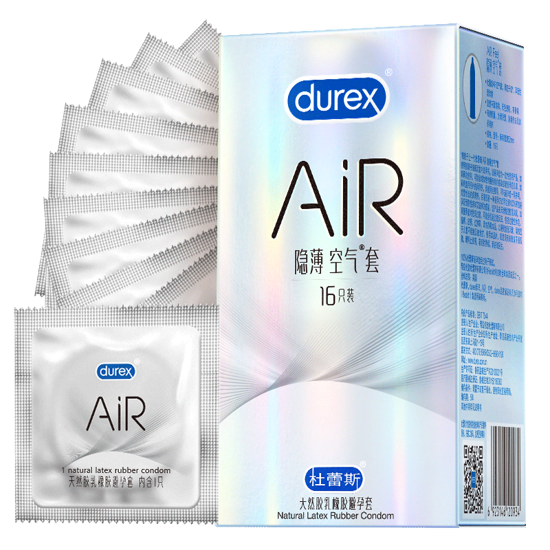 ����˹��durex������AiR������16ֻ �����׳����󻬰�ȫ�� ��Ů��003���׳�����Ʒ ������16ֻ 123.41Ԫ(������)