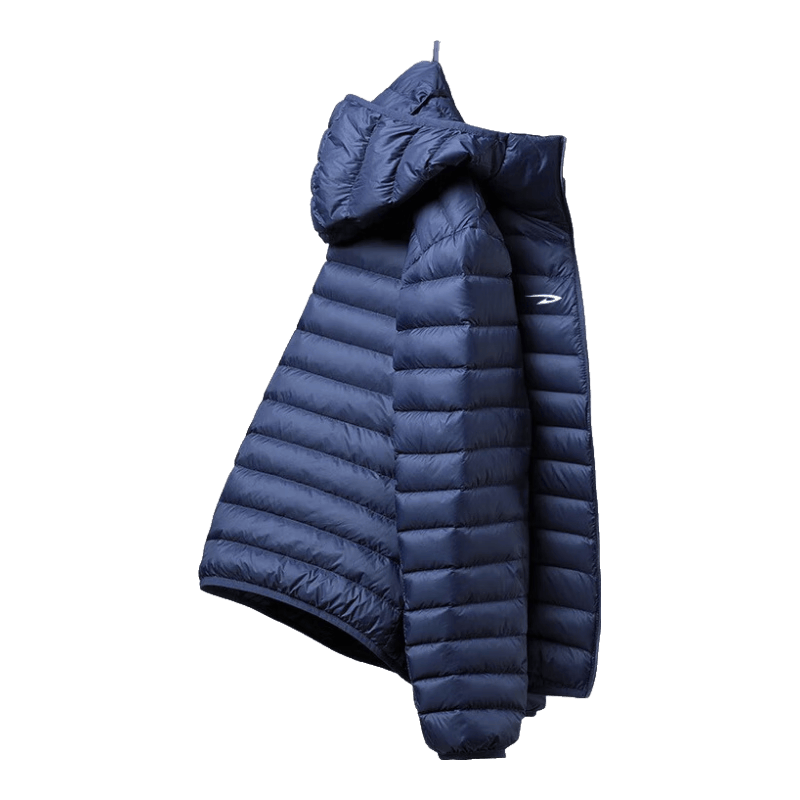 百亿补贴:德尔惠轻薄羽绒服男冬季外套短款连帽保暖潮流时尚宽松情侣