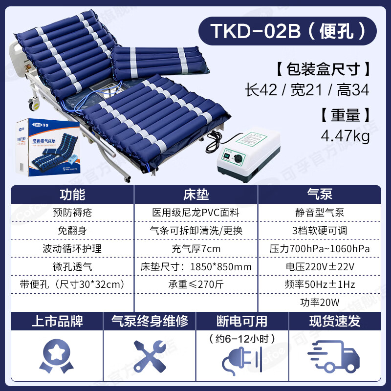 气垫床老人防褥疮医用防压疮护理床垫瘫痪卧床充气专用气床垫 主图