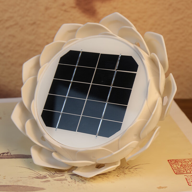 纽曼唱弗歌音乐机太阳能户外墓前专用地藏播放器24小时循环插卡小音响 白色38首+158首曲目卡