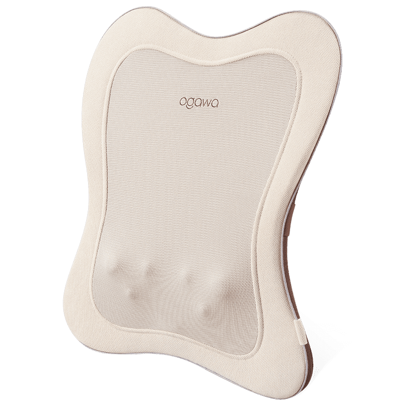 奥佳华腰部按摩仪器肩背腿部颈椎斜方肌按摩靠垫实用送父母老人礼物生日伴手礼品办公室神器OG2101S+ 浅云灰