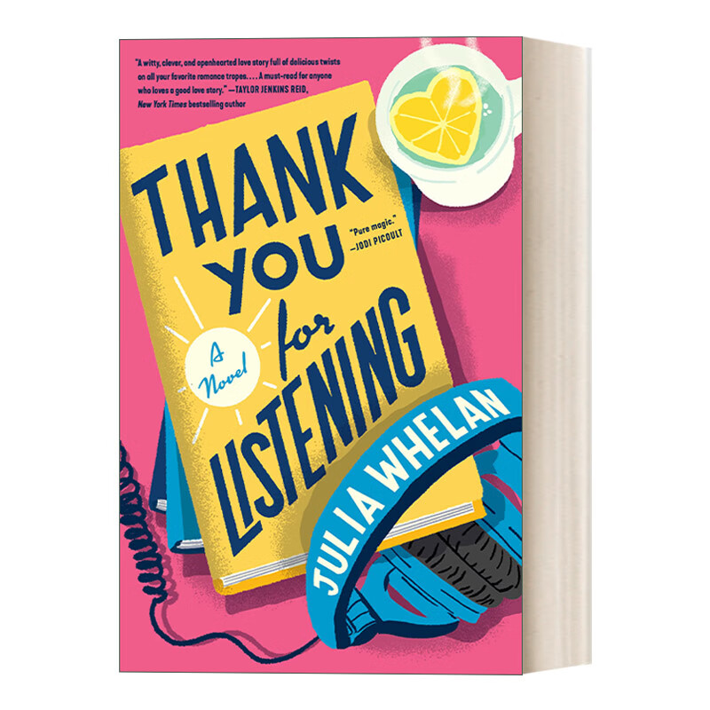 进口原版 thank you for listening 感谢收听 畅销言情小说 英文版