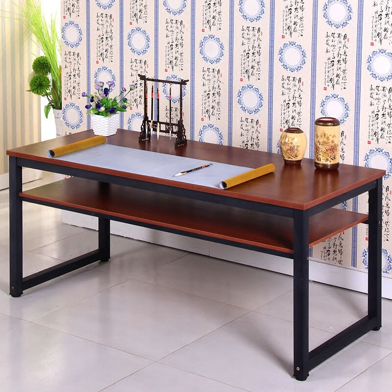 山头林村书画桌案 书画桌书法桌画案 尺寸可