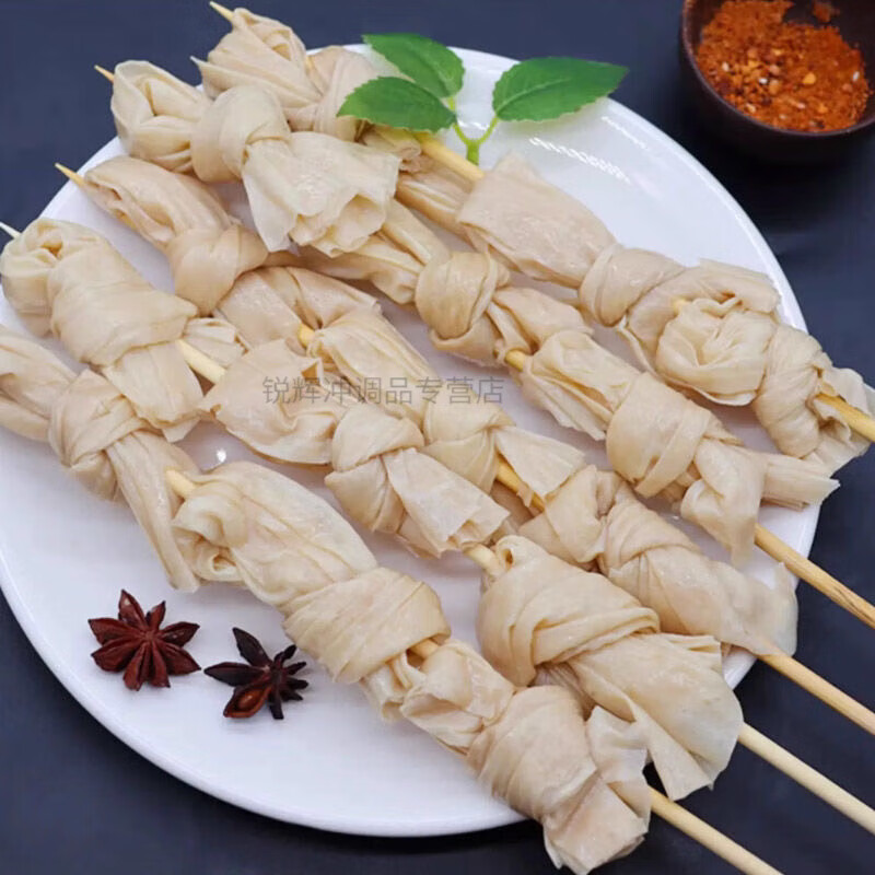 豆扣串烧烤食材炸串半成品油炸小吃预制菜半成品菜 豆扣串一包共19串
