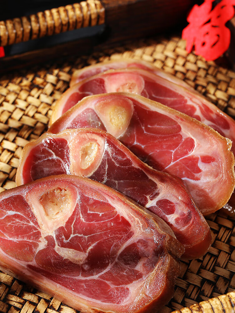 金苏金华火腿蹄髈片500克火腿肉煲汤浙江特产  500g 500克金华火腿蹄