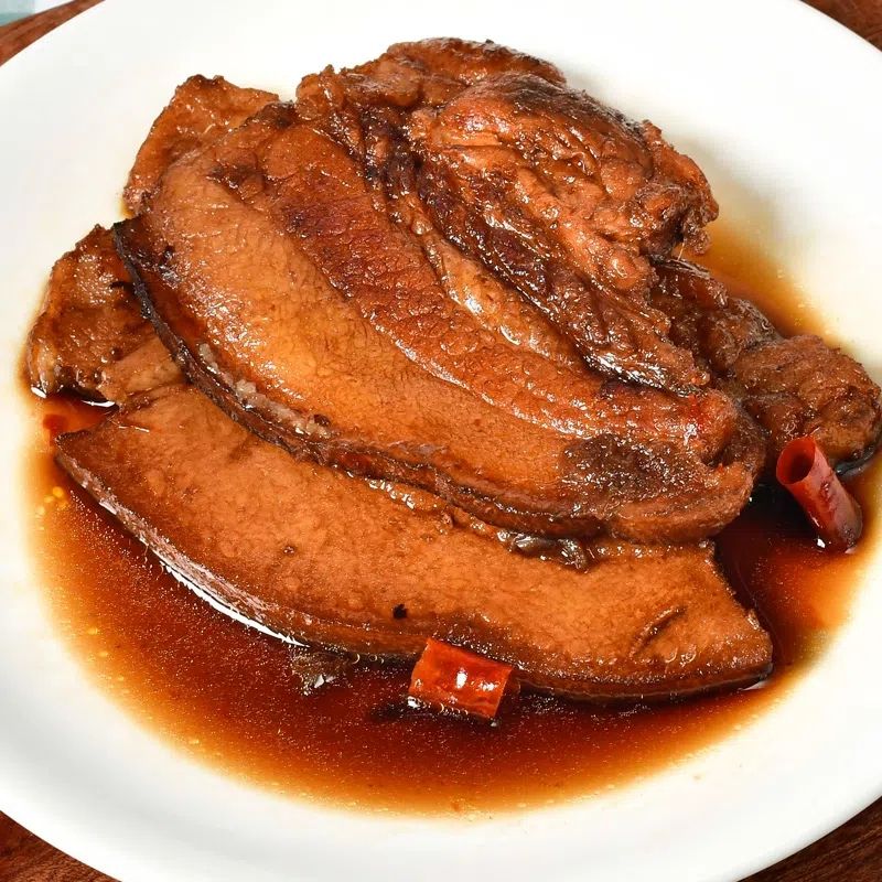 食怀山东五香把子肉熟食即食方便速食红烧肉五花肉卤肉卤味小吃下酒菜