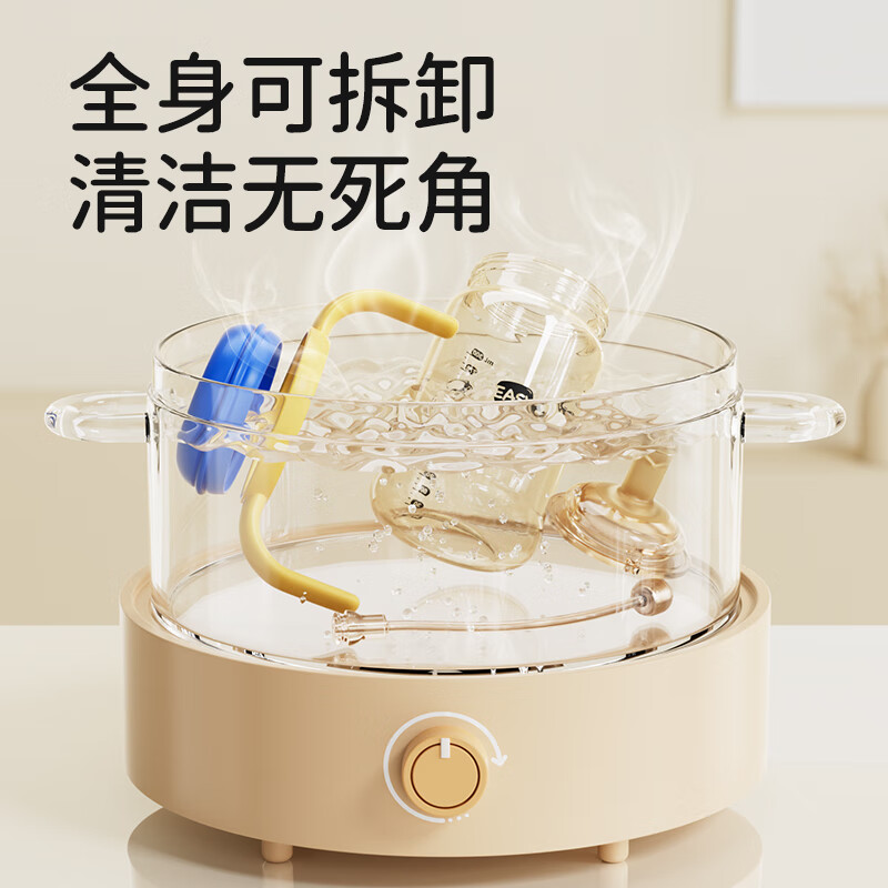 伊斯卡尔(EASYCare)ppsu婴儿奶瓶大宽口6个月一岁2岁以上大宝宝吸管杯喝奶 卡尔棕- 300ml (V号奶嘴 适合1岁以上)