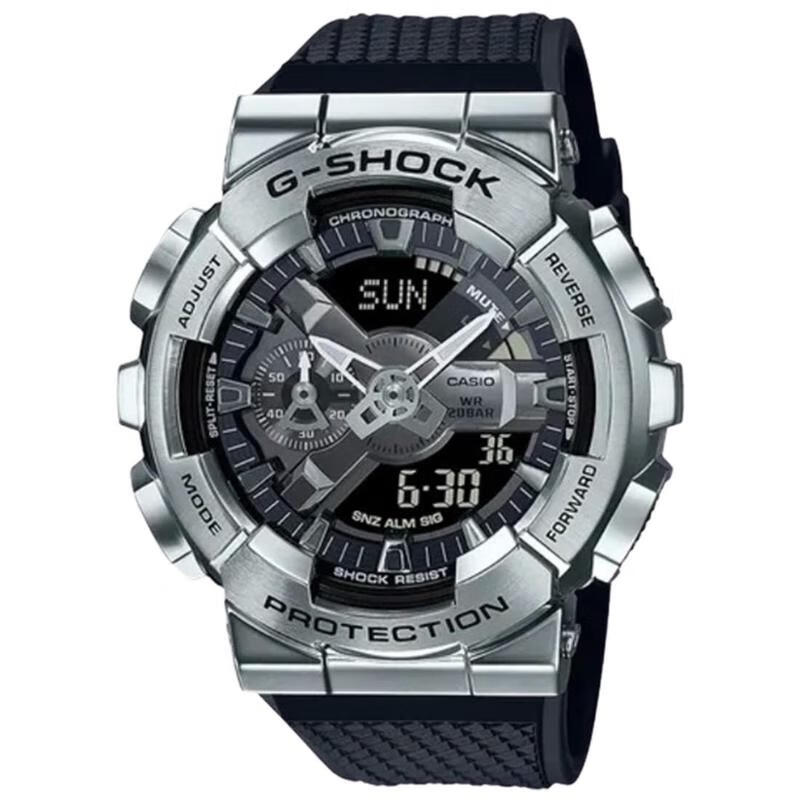 卡西欧(casio)g-shock 小钢炮金属表壳系列 运动男士手表坚韧防震防磁