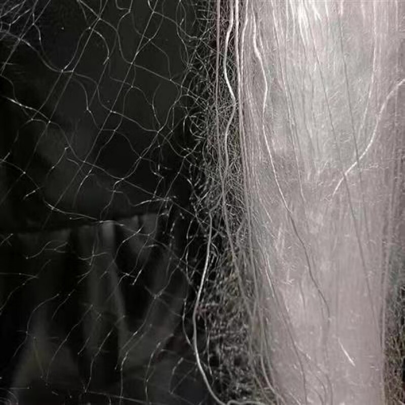 防鸟护果纱网隐形网防鸟果树防鸟用的网网罩防鸟一次性农田护网 3米高15米长1.5网孔0.08白色