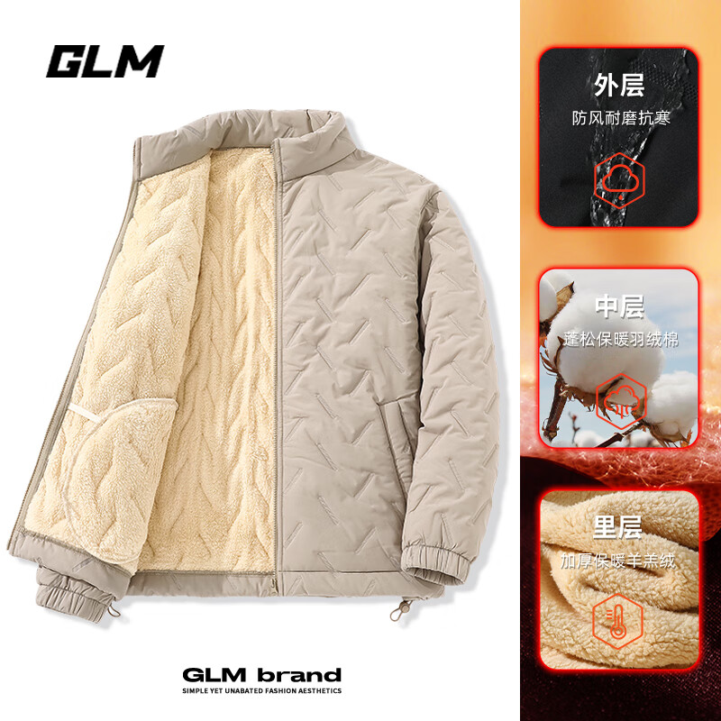 ���ڲ�����GLMɭ��Ʒ����ʿ��������¶����Ӻ�ů����������������޷����ް� ����#GL��ɫ 2XL