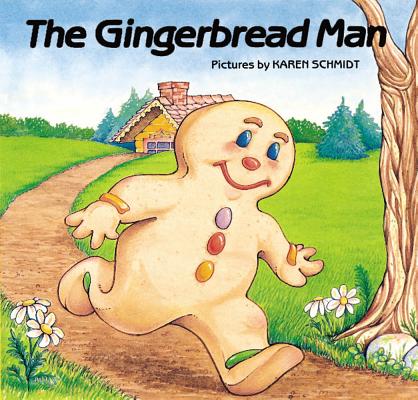英文原版 姜饼人 图画故事书 the gingerbread man