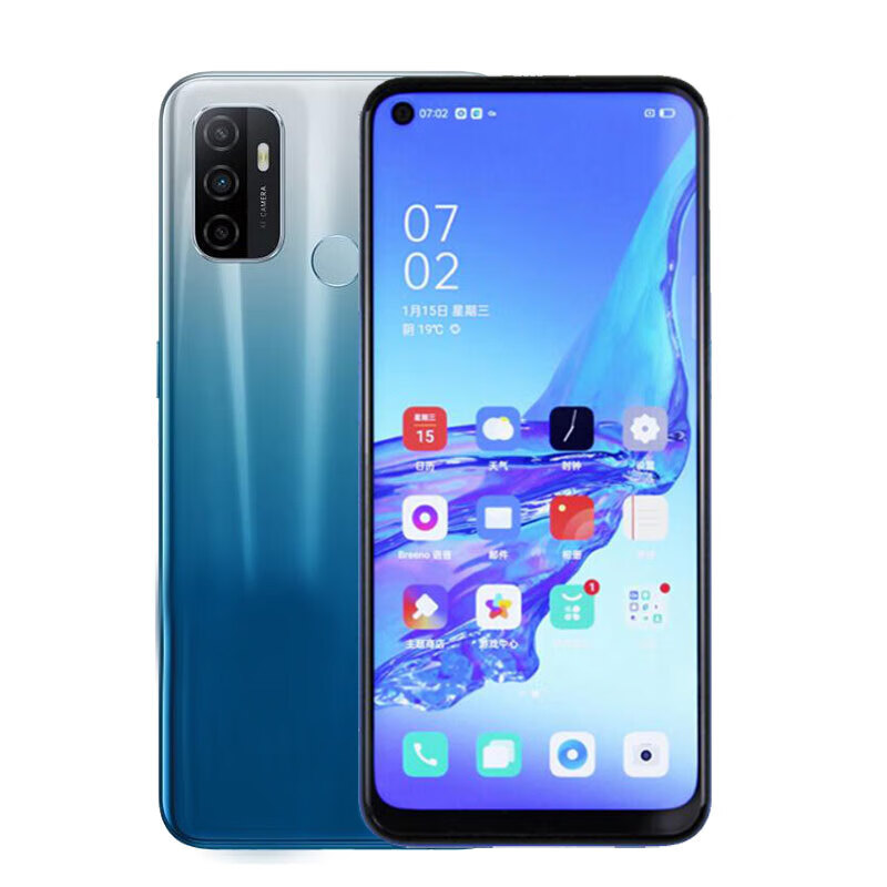 oppoa32通4g双卡双待大内存大屏幕超长待机老人学生智能手机 幻想蓝