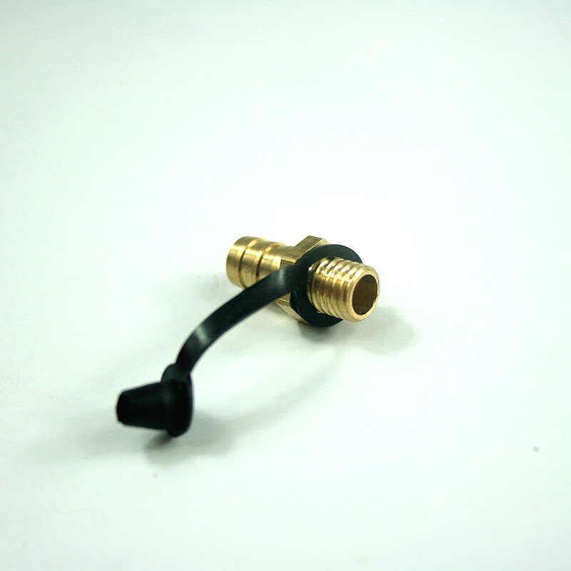 排水管出水嘴塑料铜口不锈钢盘漏嘴水口 铜出水嘴(锁塑胶盘螺牙口)