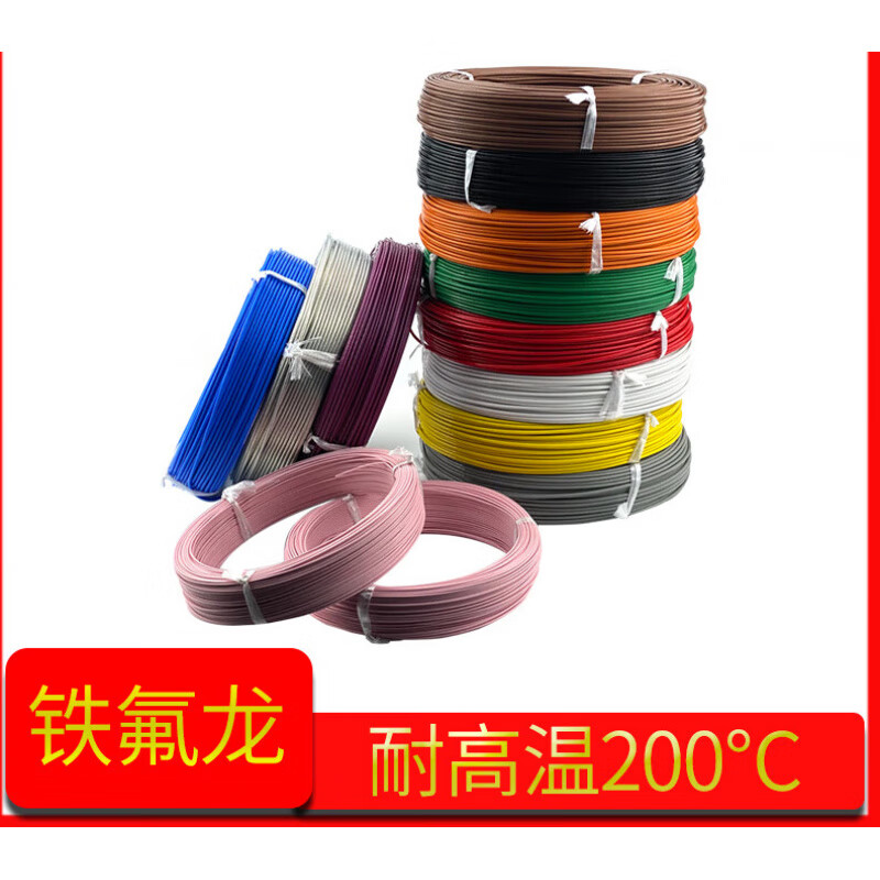 mdug铁氟龙地感线圈停车场地感线圈车牌识别道闸检测器线圈道闸线 0.