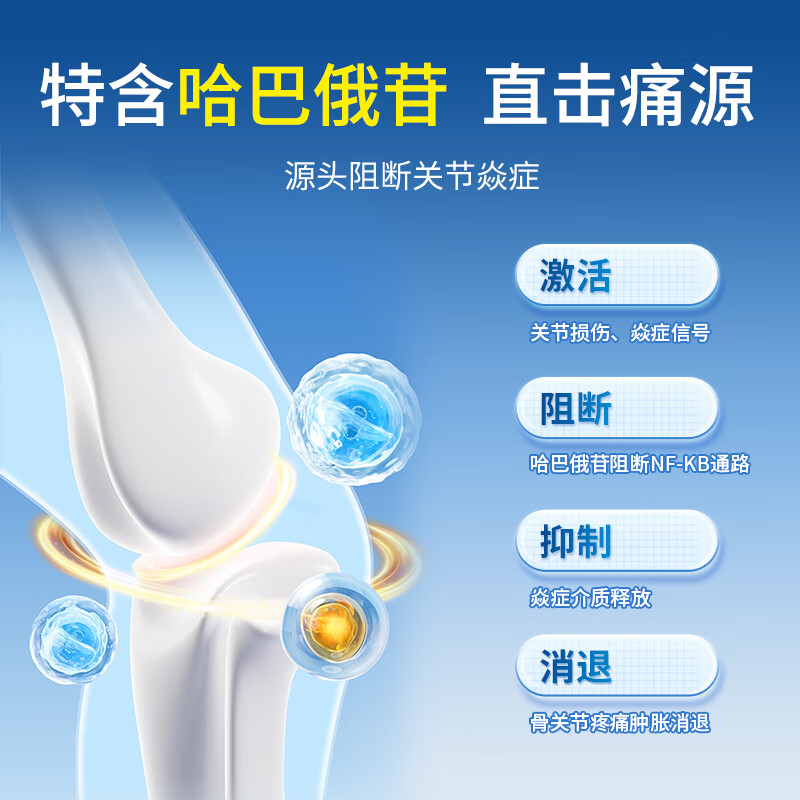 fair&pure魔鬼爪提取物120粒风湿类风湿骨关节炎疼痛 120粒*3瓶装