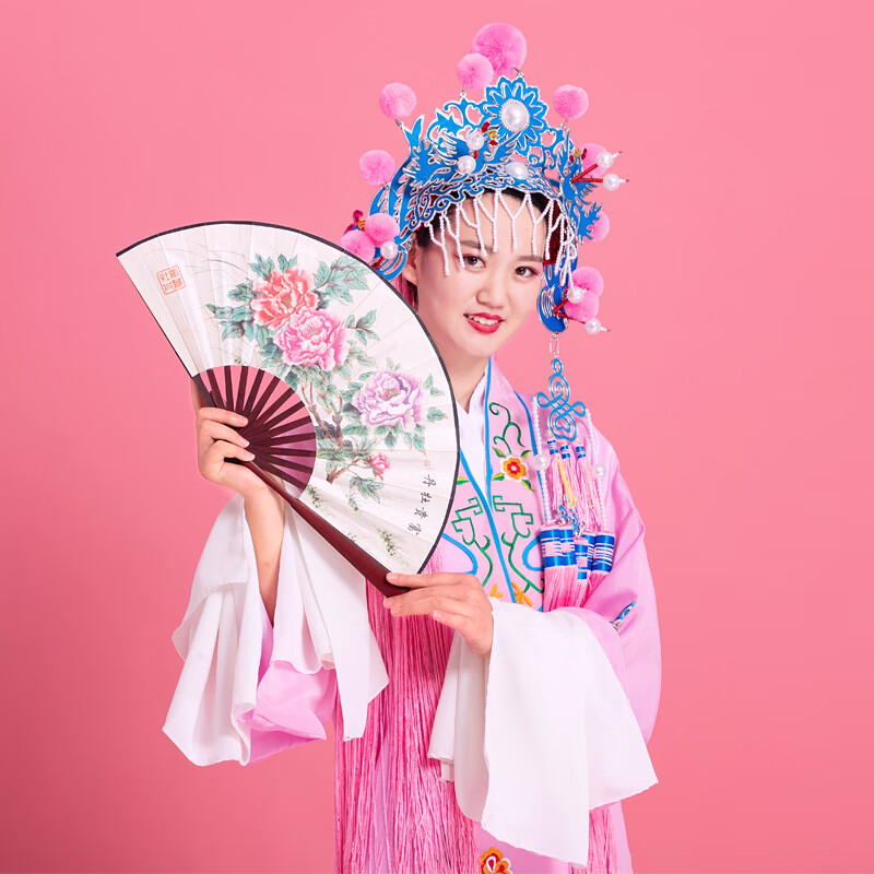 蓝卡丽姿(lancarisay)京剧花旦戏服女古装新款霸王别姬头冠古装贵妃